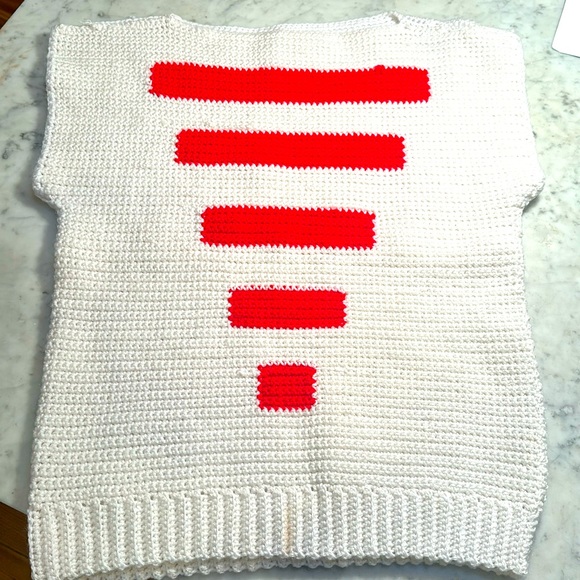 Vintage handmade one of a kind retro sweater - Picture 1 of 5